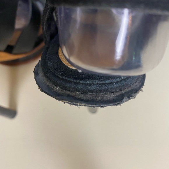 L.A.M.B  black size 7 heels. Sexy & Fun - Picture 9 of 14